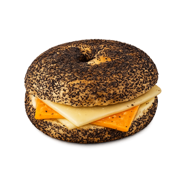 Haşhaşlı Dört Peynirli Bagel